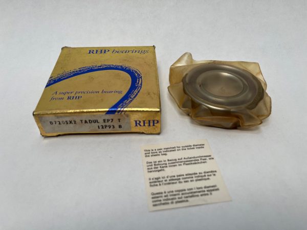 RHP 7205CTDULP4-1/2PR angular contact ball bearing – image 1