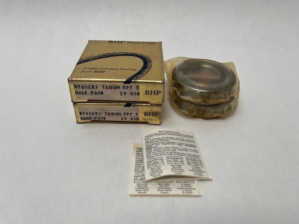 RHP 7005CTDUMP4 angular contact ball bearing duplex pair – image 1