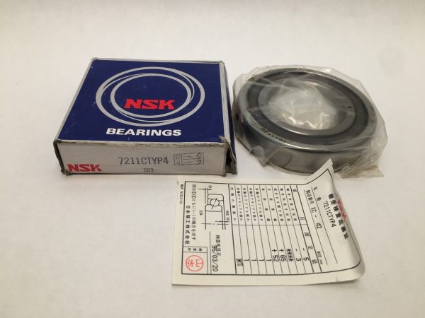 NSK 7211CTYP4 angular contact ball bearing – image 1