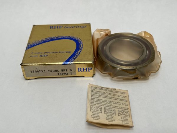 RHP 7007CTDULP4 angular contact ball bearing – image 1