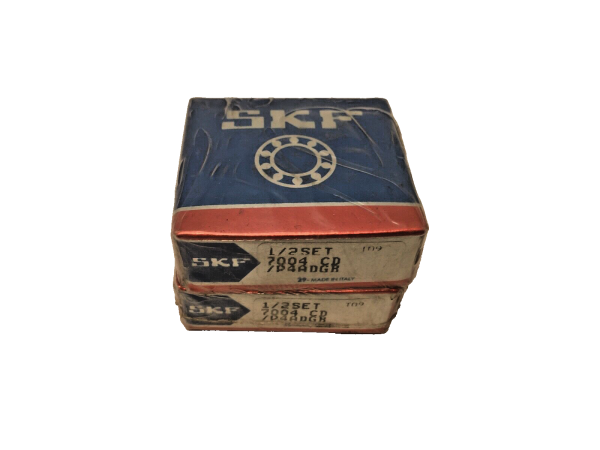 SKF 7004-CD/P4ADGB angular contact ball bearing pair – image 1