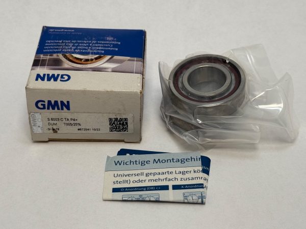 GMN S 6003 C TA P4 DUM angular contact bearing pair – image 1