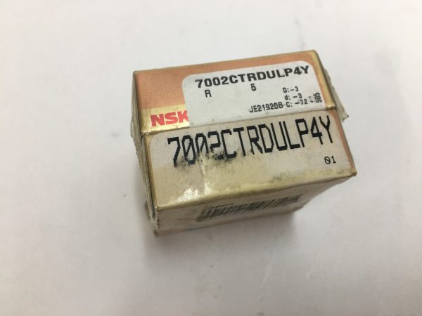 NSK 7002CTRDULP4Y angular contact bearing – image 1