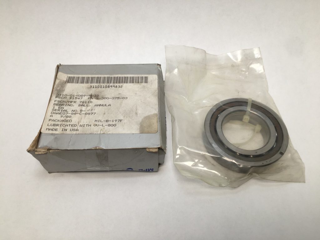 Annular Ball Bearing - 45 mm Bore, 80 mm OD, 11/16 in Width