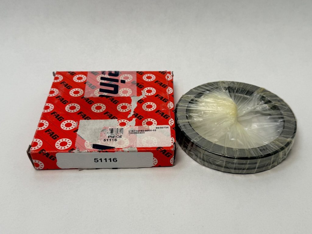 Grooved Thrust Ball Bearing 80 x 105 x 19 mm, Single Direction, Three-Piece Separable