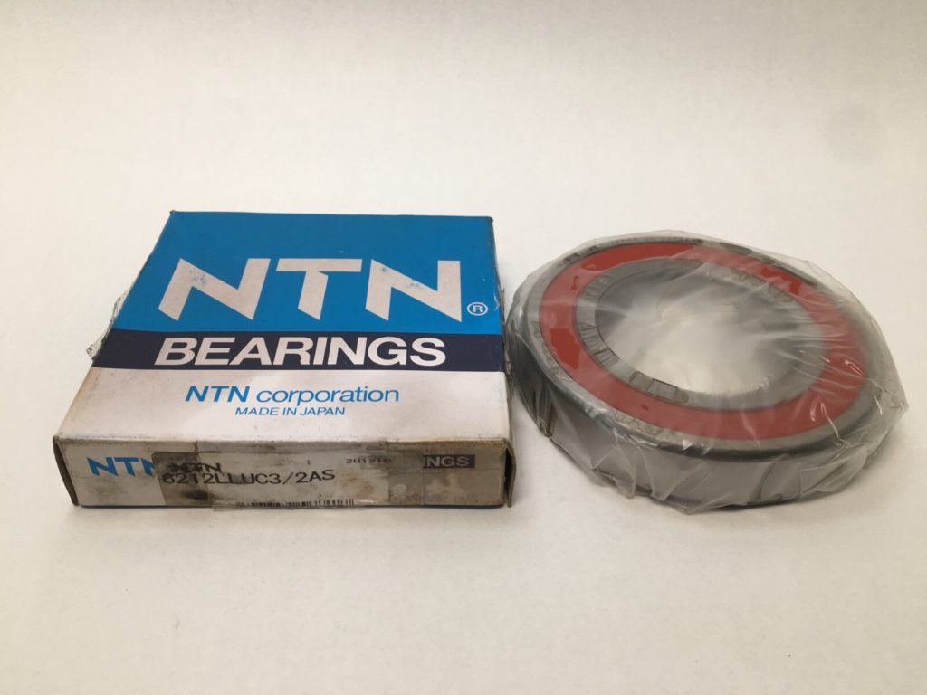 Deep Groove Ball Bearing — 60 mm ID, 110 mm OD, 22 mm Width, Contact Seals Both Sides, C3 Clearance
