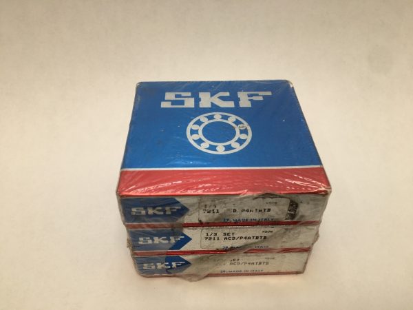 SKF 7211 ACD/P4ATBTB angular contact ball bearing set – image 1