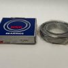 Angular Contact Ball Bearing – 70 mm Bore x 125 mm OD x 24 mm Wide, 30° Contact Angle, Open, Pressed Steel Cage