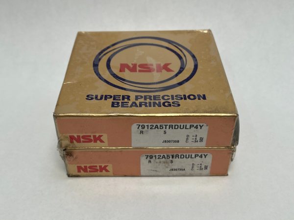 NSK 7912A5TRDULP4Y angular contact ball bearing – image 1