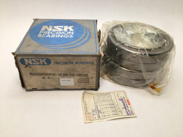 NSK 7020CAMADBBP4A angular contact bearing – image 1