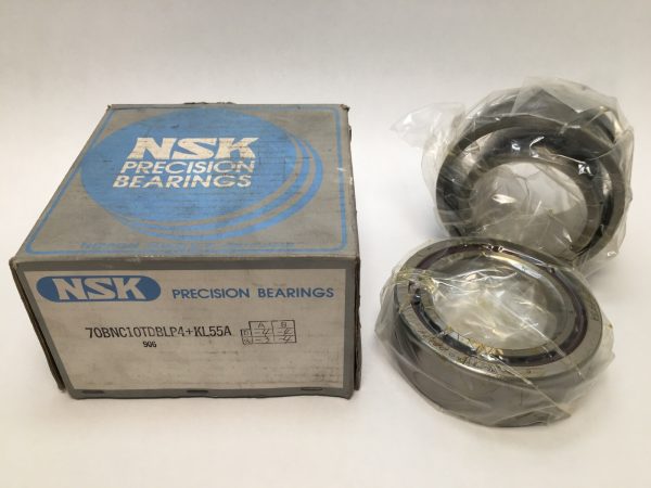 NSK 70BNC10TDBLP4 angular contact bearing set – image 1