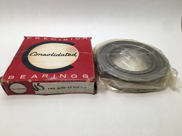 FAG 6218-ZZ.C3.P6 deep groove ball bearing – image 1