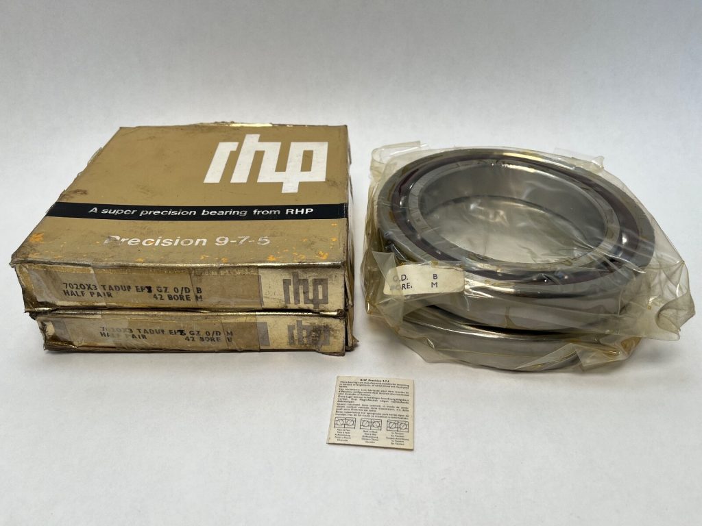 RHP 7020ETDULP4 angular contact ball bearing – image 1