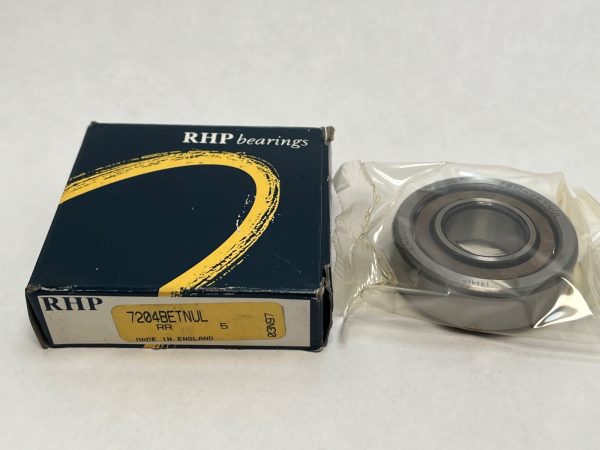 RHP 7204BETNUL angular contact ball bearing – image 1