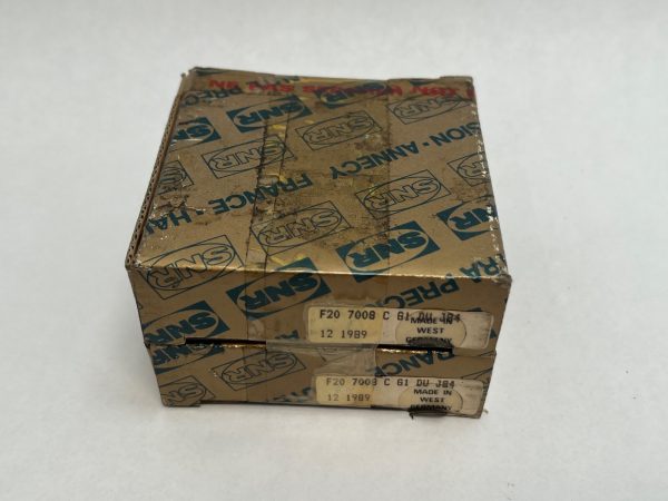 SNR 7008CG1DUJ84 angular contact ball bearing pair – image 1