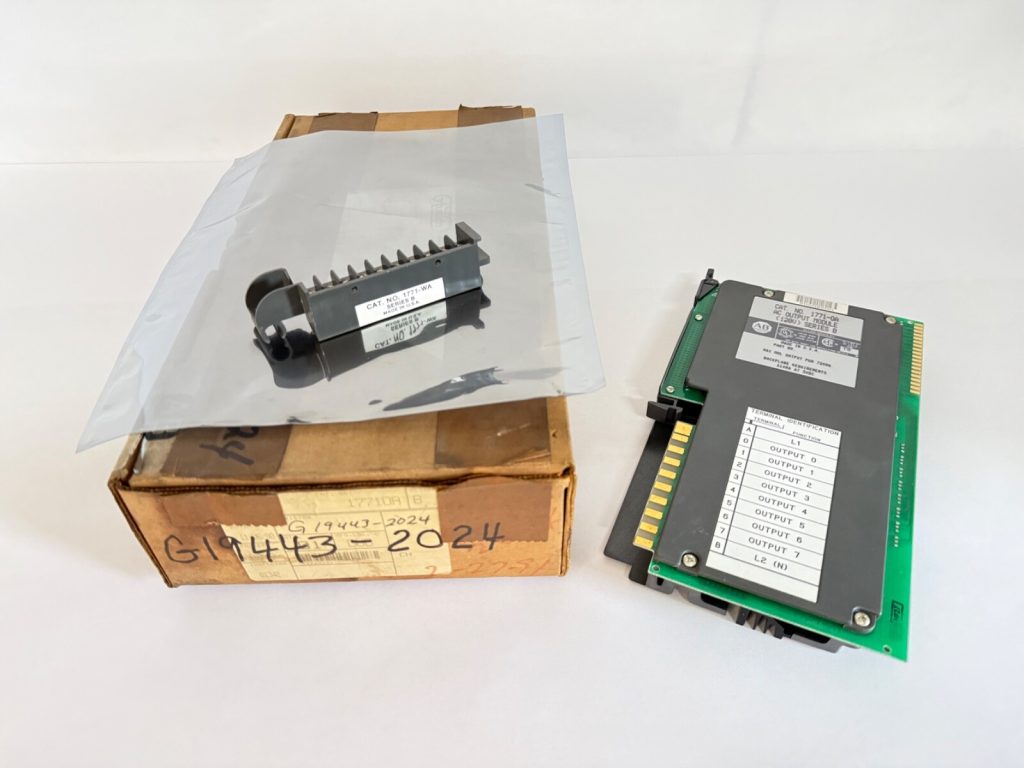 ASCII I/O Module, RS-232-C and 20 mA Current Loop, 1.5K Word Buffer, 1771 I/O