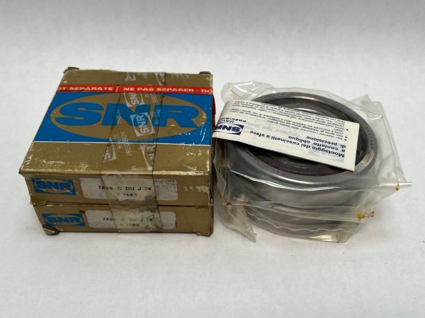 SNR 7209CDUJ74 angular contact bearing pair – image 1