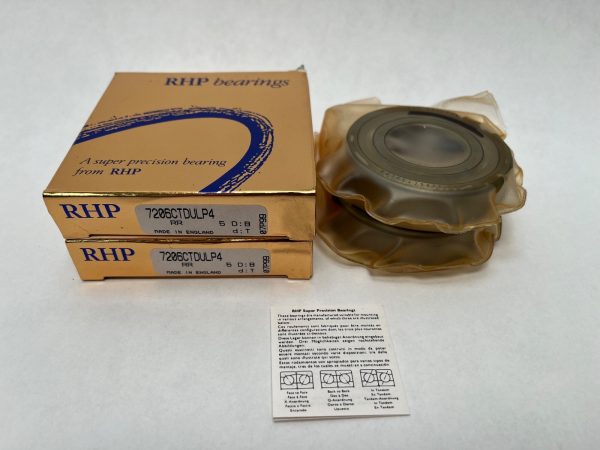 RHP 7206CTDULP4 angular contact bearing duplex pair – image 1