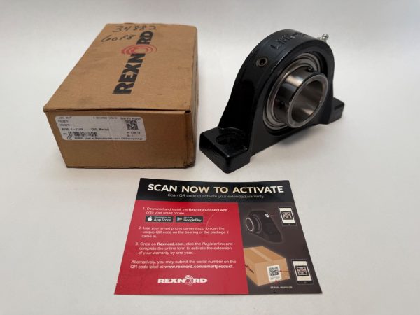 Rexnord P3U227H pillow block ball bearing unit – image 1