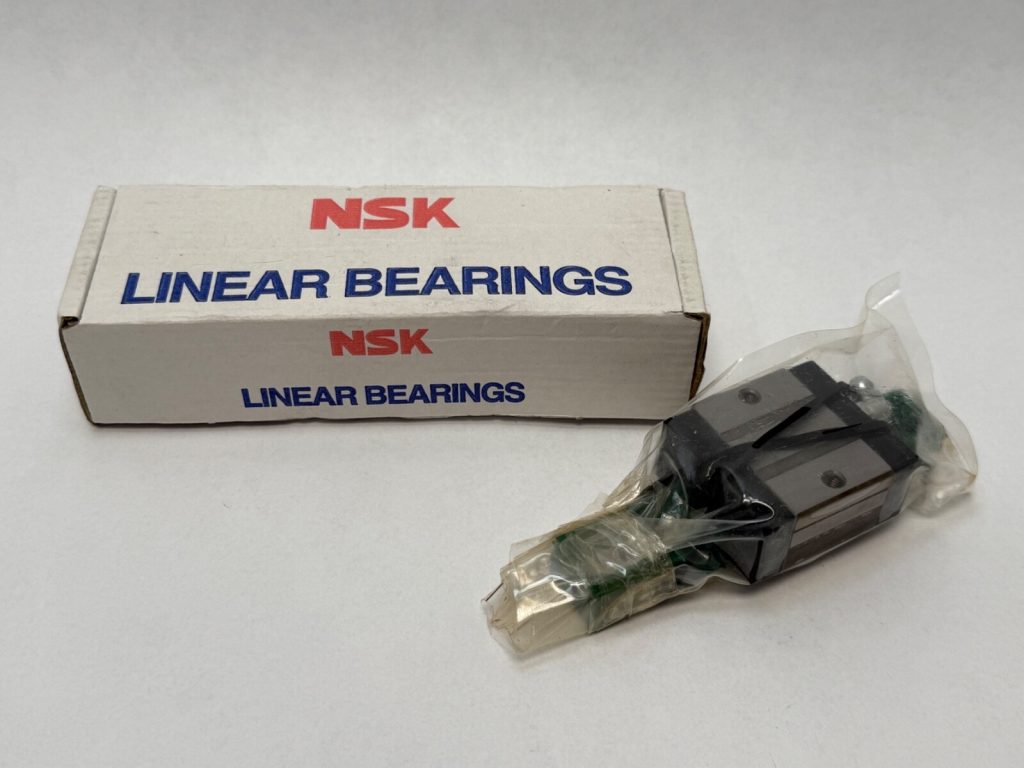 Linear Guide Ball Slide - Size 20, Square Type, Medium Load, 2 Tapped Holes, 28 mm Height, 42 mm Width, 47.2 mm Length