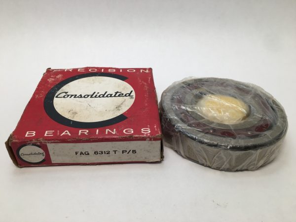 FAG 6312T.P5 deep groove ball bearing – image 1