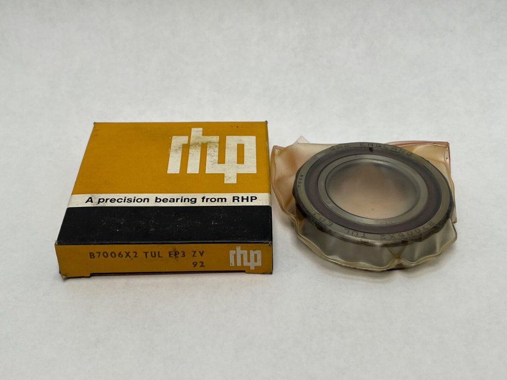Angular Contact Ball Bearing, Super Precision - 30 mm ID, 55 mm OD, 13 mm Width, Open, 15° Contact Angle, Light Preload, P6 / ABEC 3, Phenolic Cage, 2 Pcs