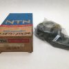 Three-Bolt Flange Ball Bearing Unit — 35 mm Bore, Set Screw, Cast Iron, Relubricatable