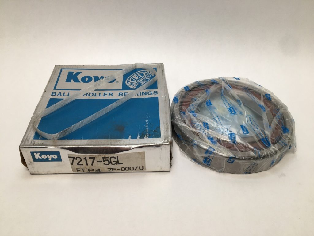 Koyo 7217-5GL angular contact ball bearing – image 1