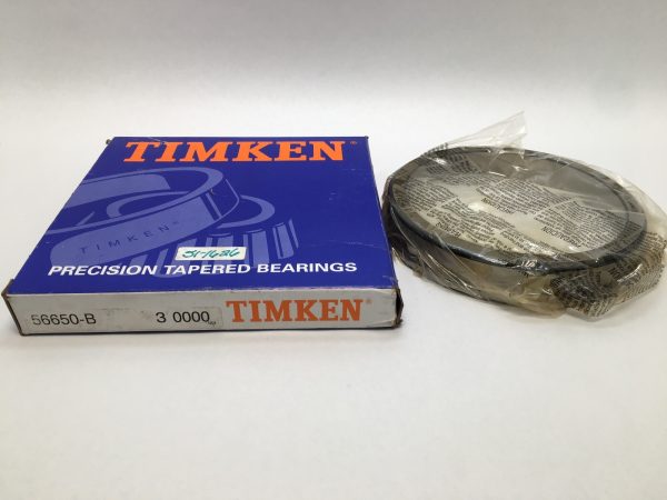 Timken 56650B-3 flanged tapered roller bearing cup – image 1