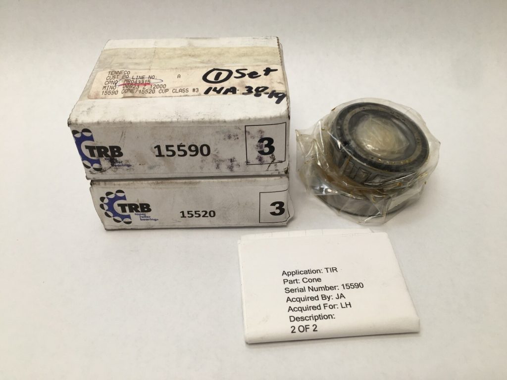 Tapered Roller Bearing Cone and Cup Set - 1.1250 in Bore, 2.2500 in OD, 0.6875 in Width, Class 3