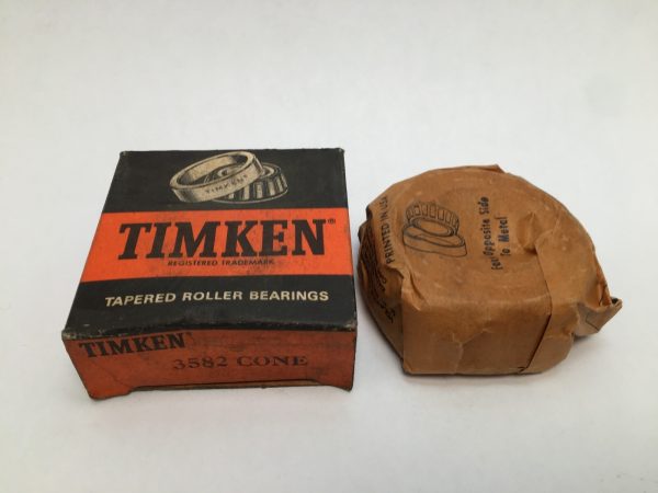 Timken 3582 tapered roller bearing cone – image 1