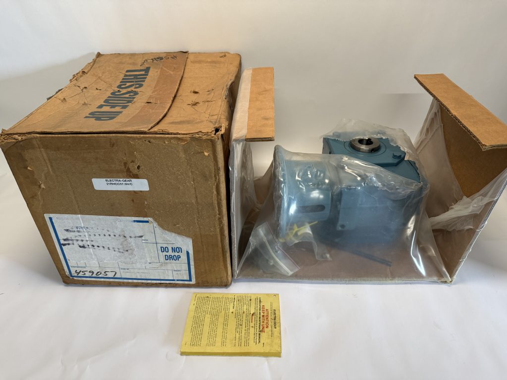Electra-Gear 21RHCC57.5H/C Right Angle Gear Reducer 7.5:1 Regal-Beloit