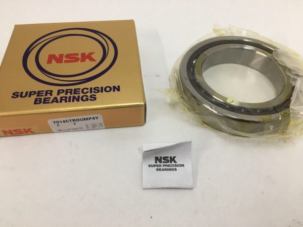 NSK 7014CTRSUMP4Y angular contact bearing – image 1
