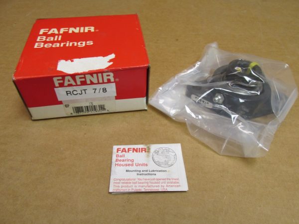 Fafnir RCJT7/8 two-bolt flange bearing unit – image 1