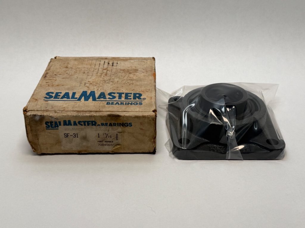 SealMaster SF-31 four-bolt flange ball bearing unit – image 1