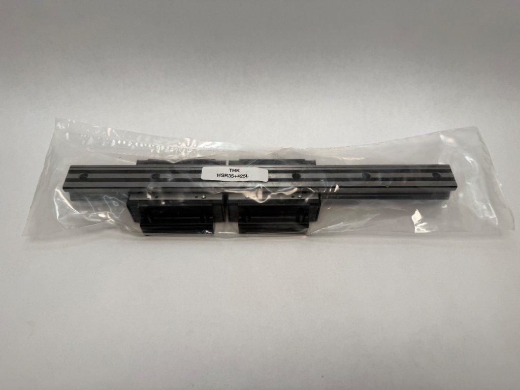 Linear Guide Assembly — HSR Size 35, 425 mm Rail Length, Four-Way Equal Load