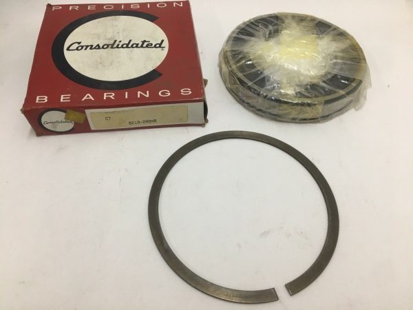 Consolidated 6219-2RS-NR deep groove ball bearing – image 1