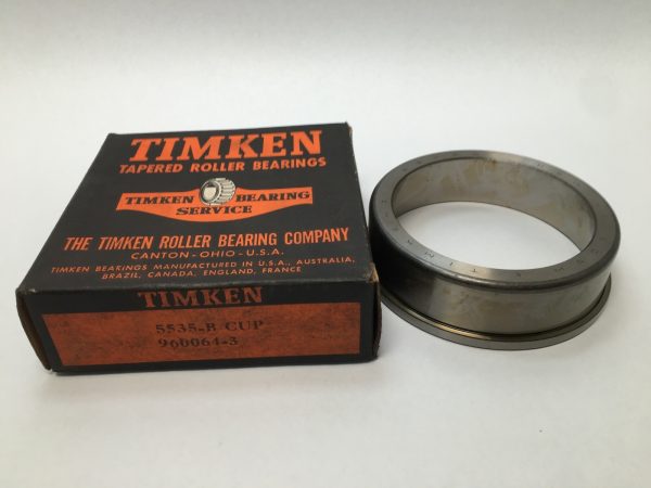 Timken 5535B flanged tapered roller bearing cup – image 1