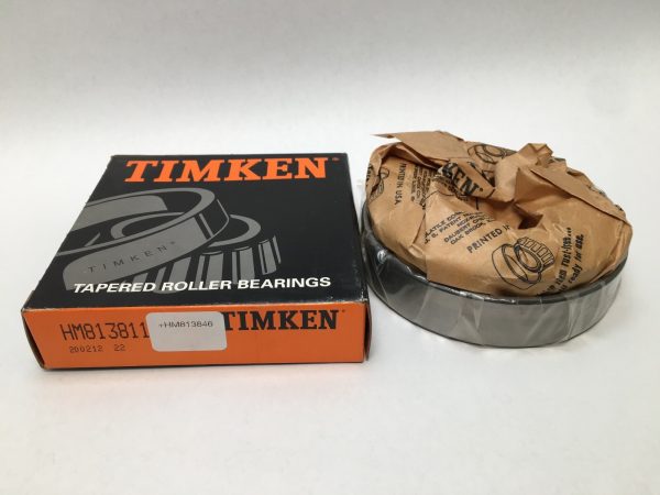 Timken HM813846/HM813811 tapered roller bearing cone and cup – image 1