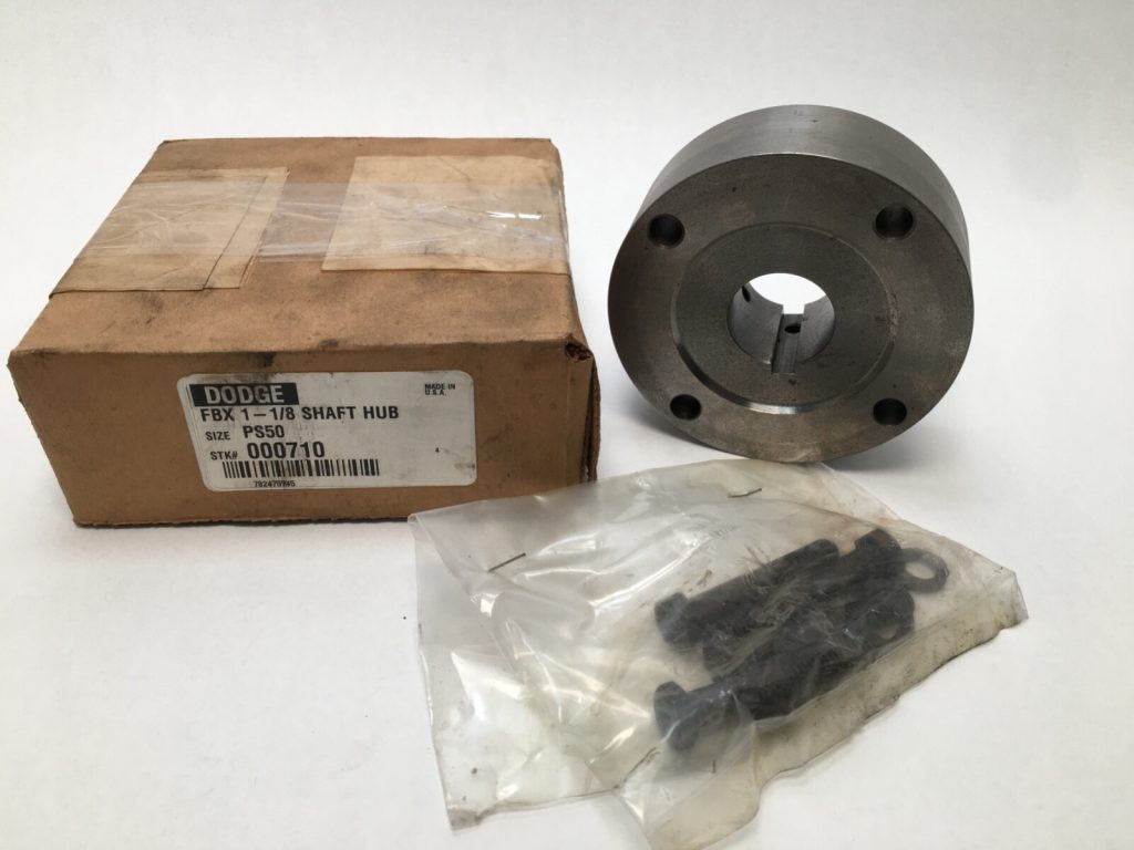 Para-Flex Spacer Shaft Hub — PS50 Size, 1-1/8 in Finished Keyed Bore, 3-13/16 in OD