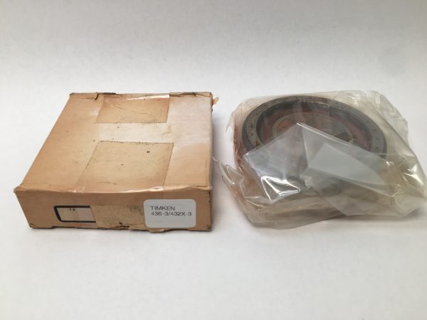 Timken 436-3/432X-3 tapered roller bearing cone and cup – image 1