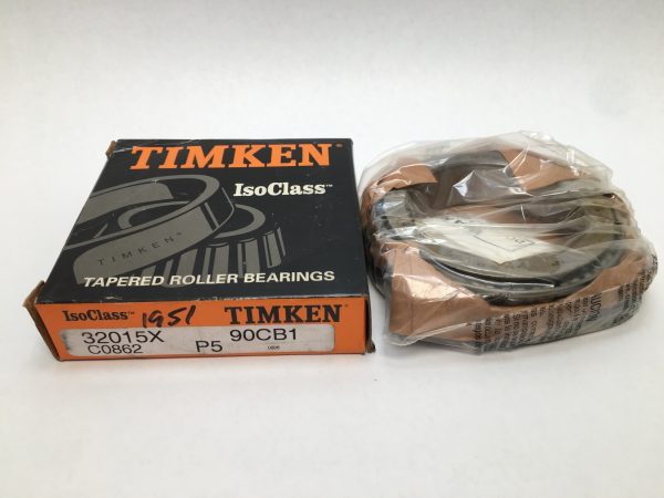 Timken 32015X-90CB1 tapered roller bearing set – image 1