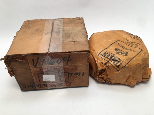 Timken 52393-3/52637D-3 tapered roller bearing assembly in original cardboard box and wrapped paper packaging