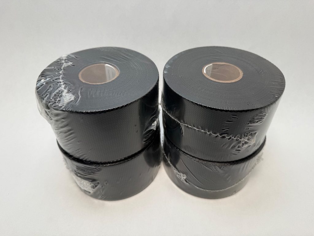 Bearing Wrap Rolls, 3 in Wide x 150 ft Long, Black
