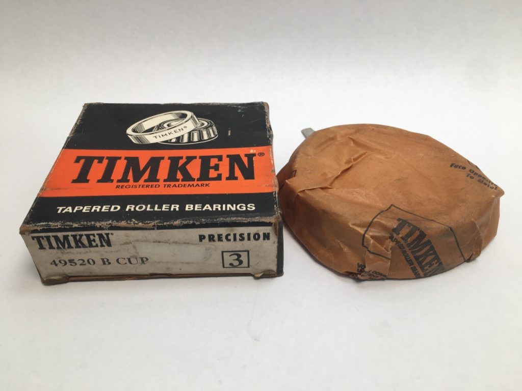 Timken 49520B-3 tapered roller bearing flanged cup – image 1