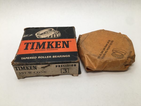 Timken 397W-3 tapered roller bearing cone – image 1