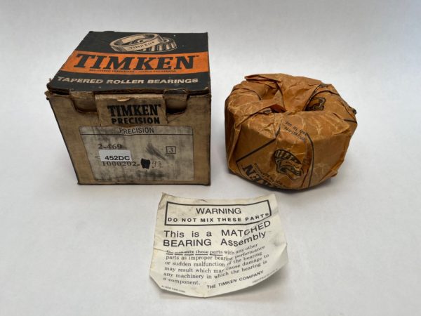 Timken 469/452DC TDO tapered roller bearing – image 1