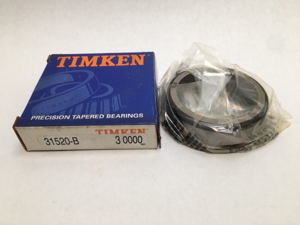 Timken 31520B-3 flanged tapered roller bearing cup – image 1