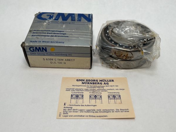 GMN S6009CTXMA7DUL angular contact bearing – image 1