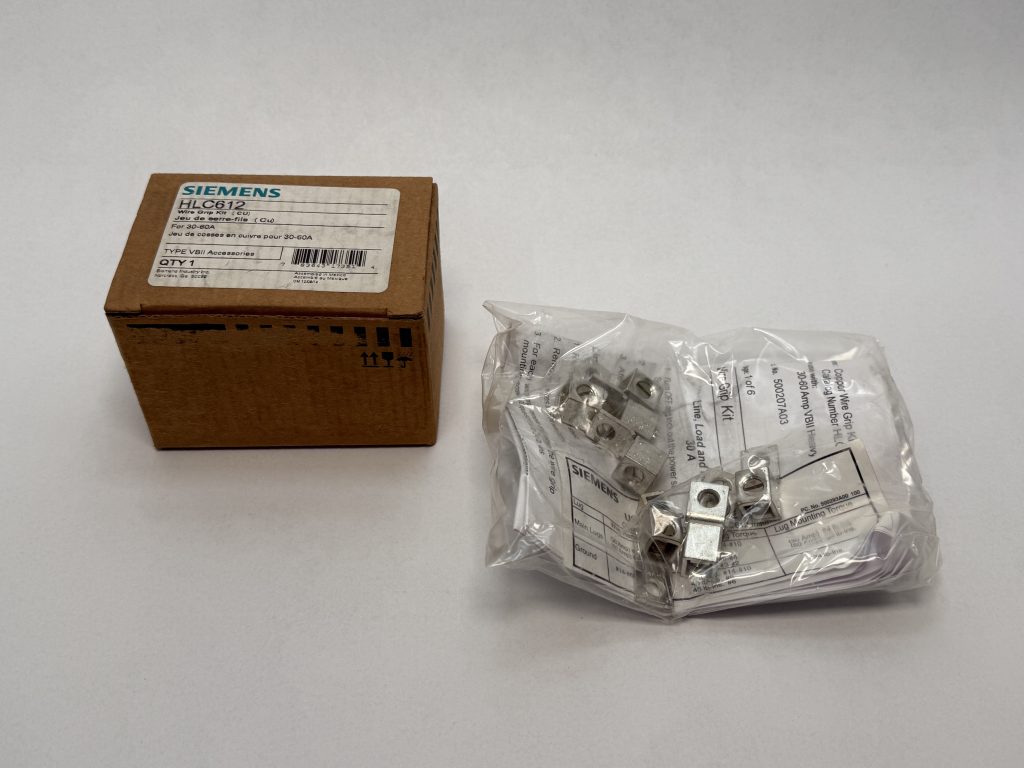 Siemens HLC612 Copper Wire Grip Lug Kit 30-60A VBII Safety Switch Accessory